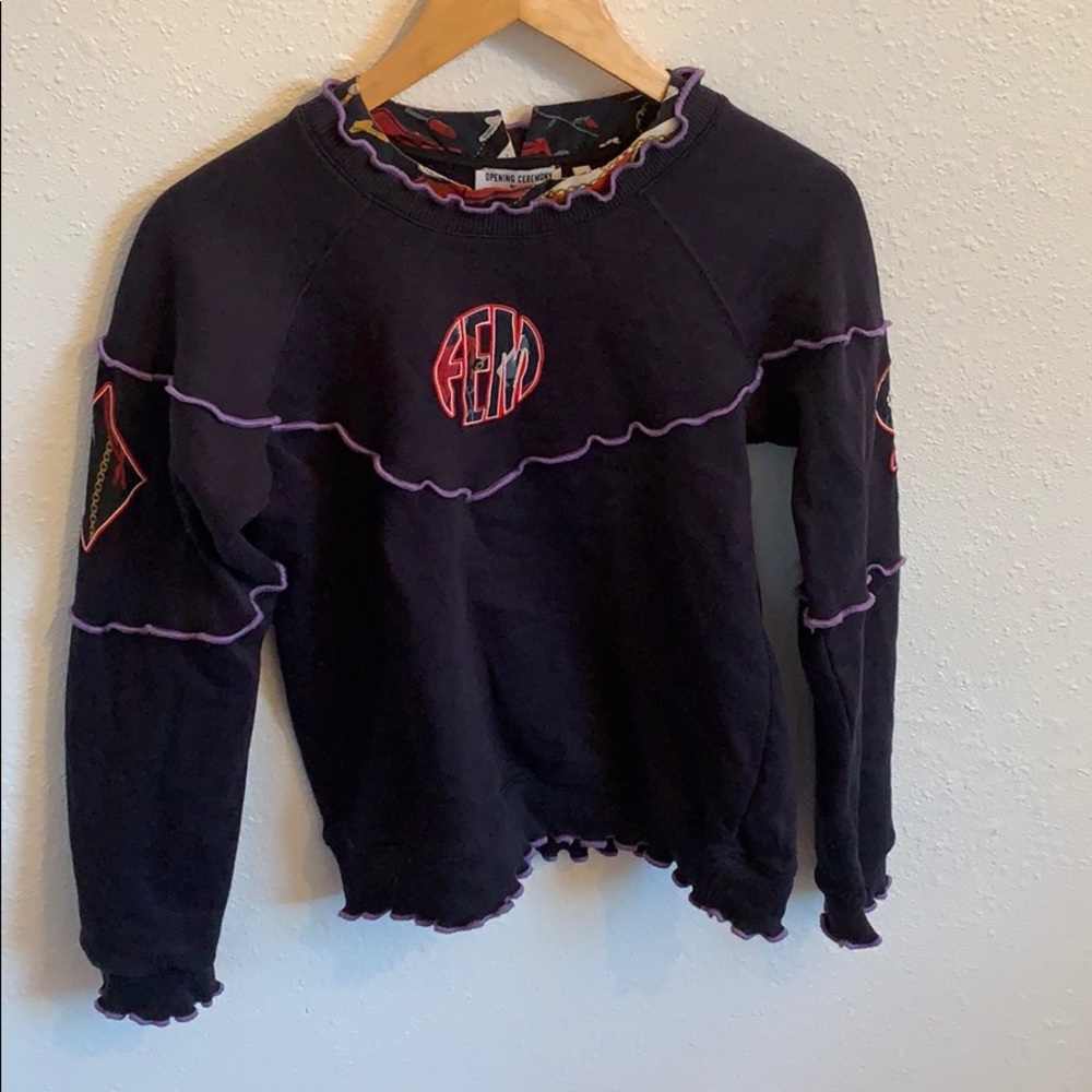 Opening Ceremony Pull Over External Seams